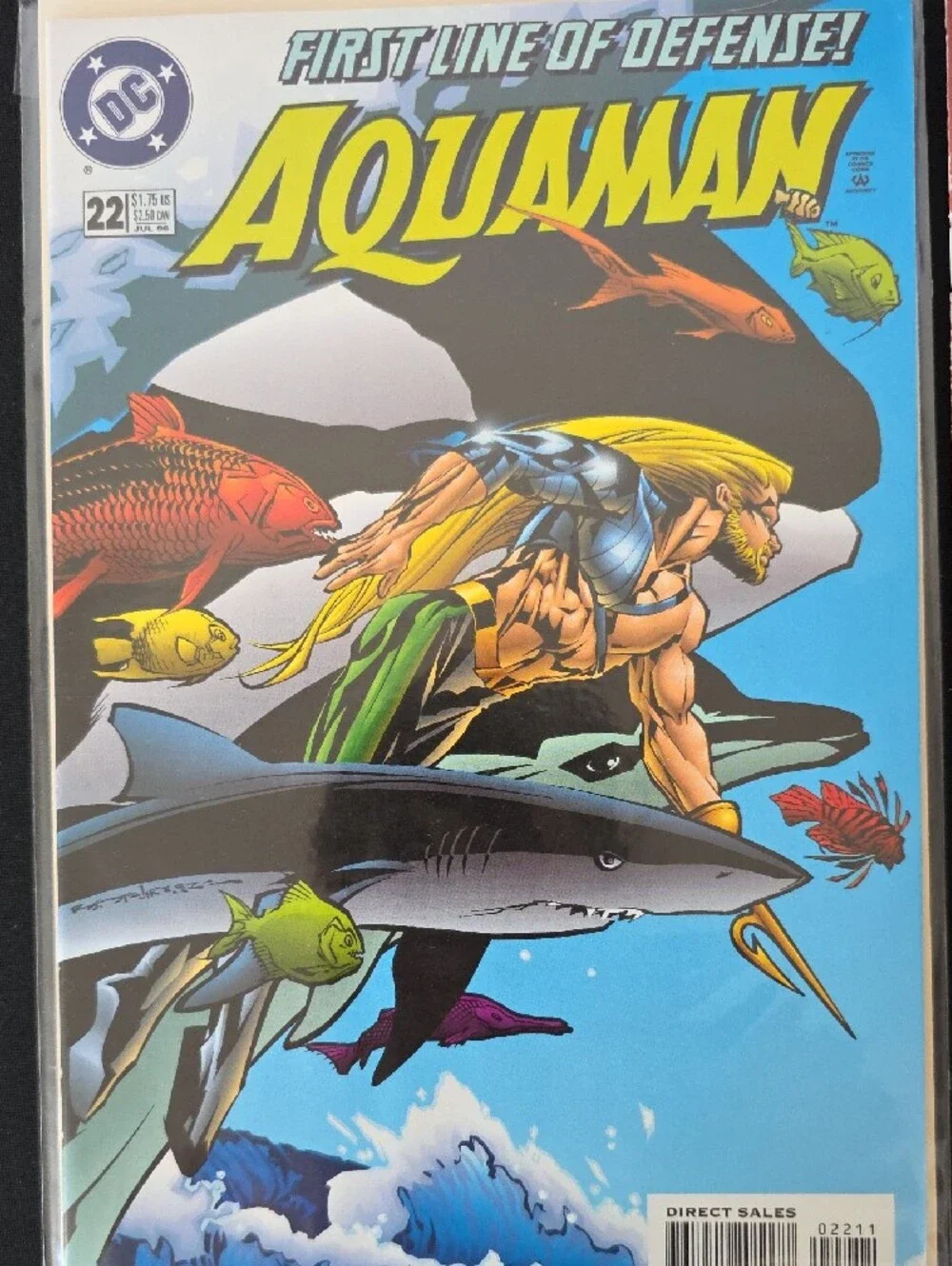 DC Aquaman Comic Book Set (4)